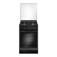 Плита Гефест 5300-03 0046 Черный, Газовая, крышка стекло,эл.таймер