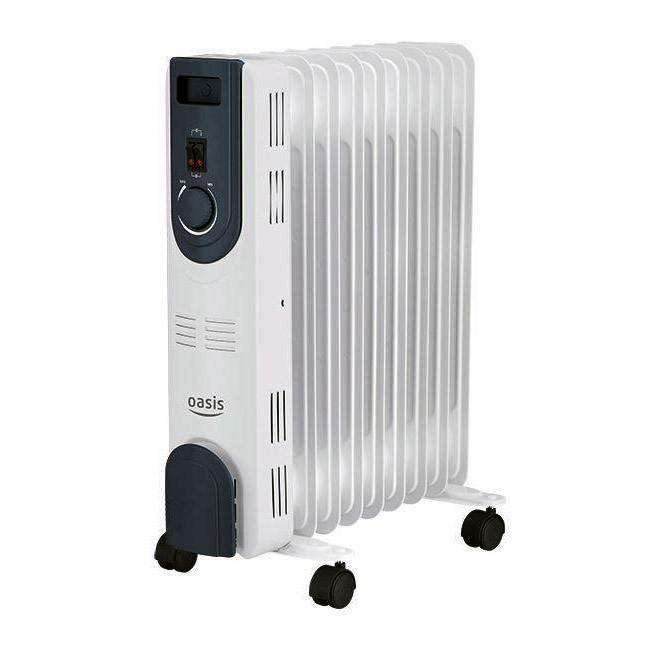 Обогреватель Oasis BB-20T Масляный+тепловентилятор (2000Вт, 9секций)
