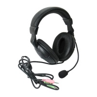 Наушники+микрофон HN-898 Defender - регулятор громкости