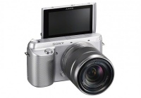 Цифровой фотоаппарат Sony NEX-F3K KIT 18-55 серебро