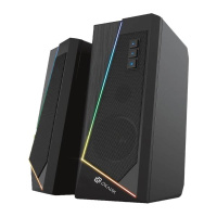 Акустическая система Oklick OK-125 2.0 черный 12Вт <N518