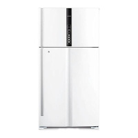 Холодильник Hitachi R-V 910PUC1 TWH Белый (183.5*91*82.5)