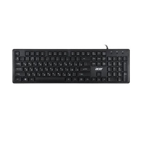 Клавиатура проводная Acer OKW020, USB, черный <ZL.KBDEE.001
