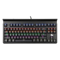 Клавиатура проводная Gembird KB-G520L, USB, черный <18288>