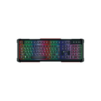 Клавиатура проводная Oklick 717G BLACK DEATH черный/оранжевый USB
Multimedia for gamer LED <717G