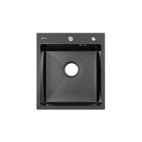 Мойка ARONA ARS 450*505 BLACK PVD NANO
