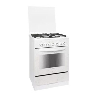 Плита Гефест 6302-03 0052 Белый мрамор, ГазоЭлектрическая, Конвекция