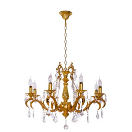 85225SDG/8P CL потолочн.хрусталь