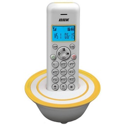 Телефон BBK BKD-815 RU белый/желтый