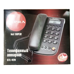 Телефон Supra STL-420 Grey