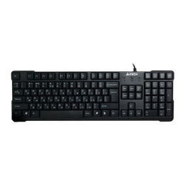 Клавиатура А4 KR-750 smart black PS/2