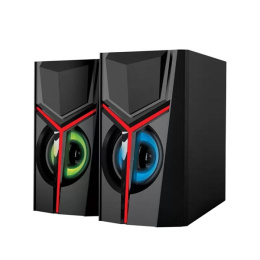 Акустическая система 2.0 Qumo TRON AS007, 10 ВТ, объемное звучание,
RGb подсветка, USB/Jack 3,5мм <