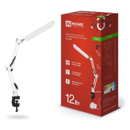 Cветильник наст.IN HOME PLUS CCO-05Б 12Вт USB Белый