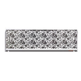 Экран под ванну "Оптима" 1,7м  (36-чёрная мальва)