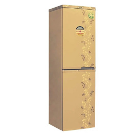 Холодильник Don R 299 ZF Золото Цветы