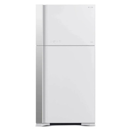 Холодильник Hitachi R-VG 610 PUC7 GPW Белый/стекло (176х85.5х74)