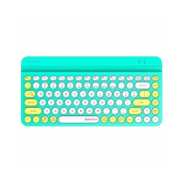 Клавиатура A4 Fstyler FBK30 /bluetooth/радиоканал/зеленая