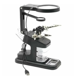 Лампа-лупа с увел. стеклом LED*2  от LR44  x`hysq