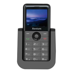 Мобильный телефон Xenium X700 черный <X700 Black