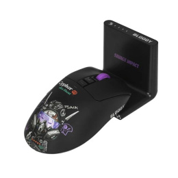 Мышь беспроводная A4Tech Bloody R73 Ultra Duo черный/рисунок оптическая 20000dpi беспров. USB-C 7but