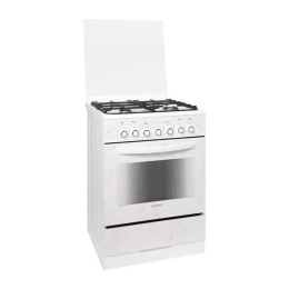 Плита Гефест 6302-03 0052 Белый мрамор, ГазоЭлектрическая, Конвекция