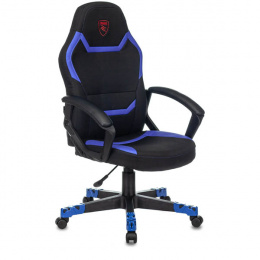 Стул-кресло Zombie 10 черный/синий