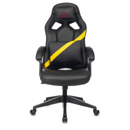 Стул-кресло Zombie DRIVER YEL черный/желтый