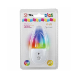 Св-к Эра NN-618-LS-W свет-к ночник RGB