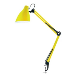 светильник наст.KD335 Camelion C07 желтый (струбцина)