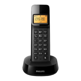 Телефон PHILIPS D1401B/51 BLACK