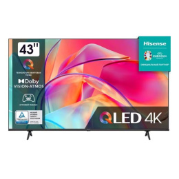 TV Hisense 43E7KQ QLED 4K UHD SMART(VIDAA) Wi-Fi