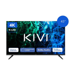 TV KIVI K43FD60B Full HD SMSRT Android TV  Wi-Fi