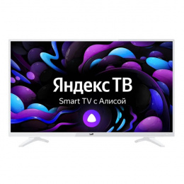 TV Leff 40F541T (белый) Full HD SMART Wi-Fi Yandex