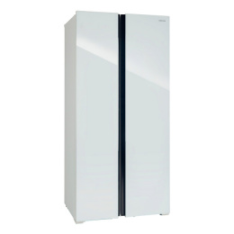 Холодильник Hiberg RFQ 490DX NFYm Бежевый мрамор (183х83,6х63,6)