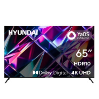 TV Hyundai H-LED65BU7003 черный LED UHD 60Hz Smart TV