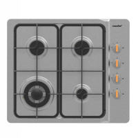 Вар.поверхность Comfee CGH603X (Midea) 4 кофорки нержавейка турбокомфорка