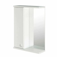 Зеркало "Норд-55" (левый) белый  П